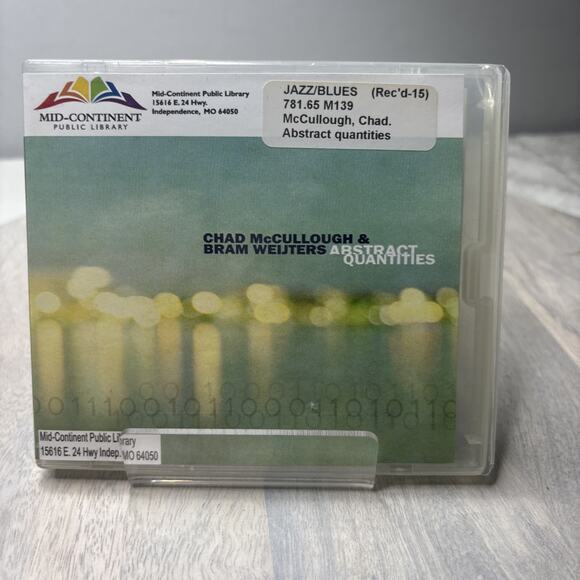 Chad McCullough & Bram Weijters – Abstract Quantities CD Jazz Trumpet Piano Duo - Picture 1 of 5